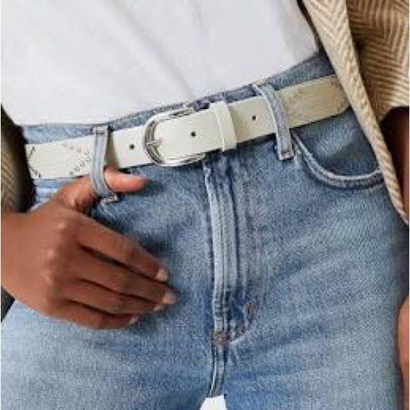 Isabel Marant Telly belt in chalk & silver size 75cm. NWT. - Picture 6 of 16